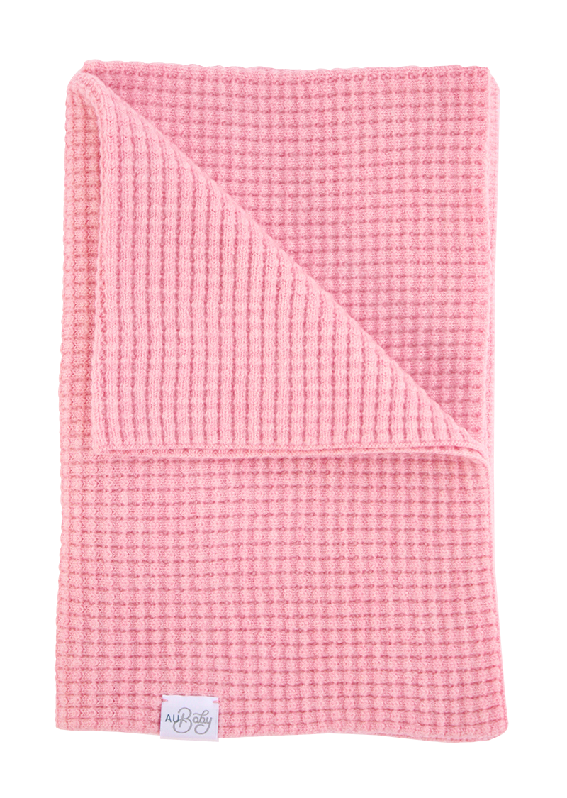 Pink popcorn blanket on sale