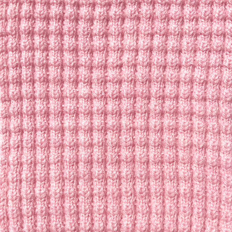 AU Baby plant dyed merino Popcorn blanket in Pink Quartz.