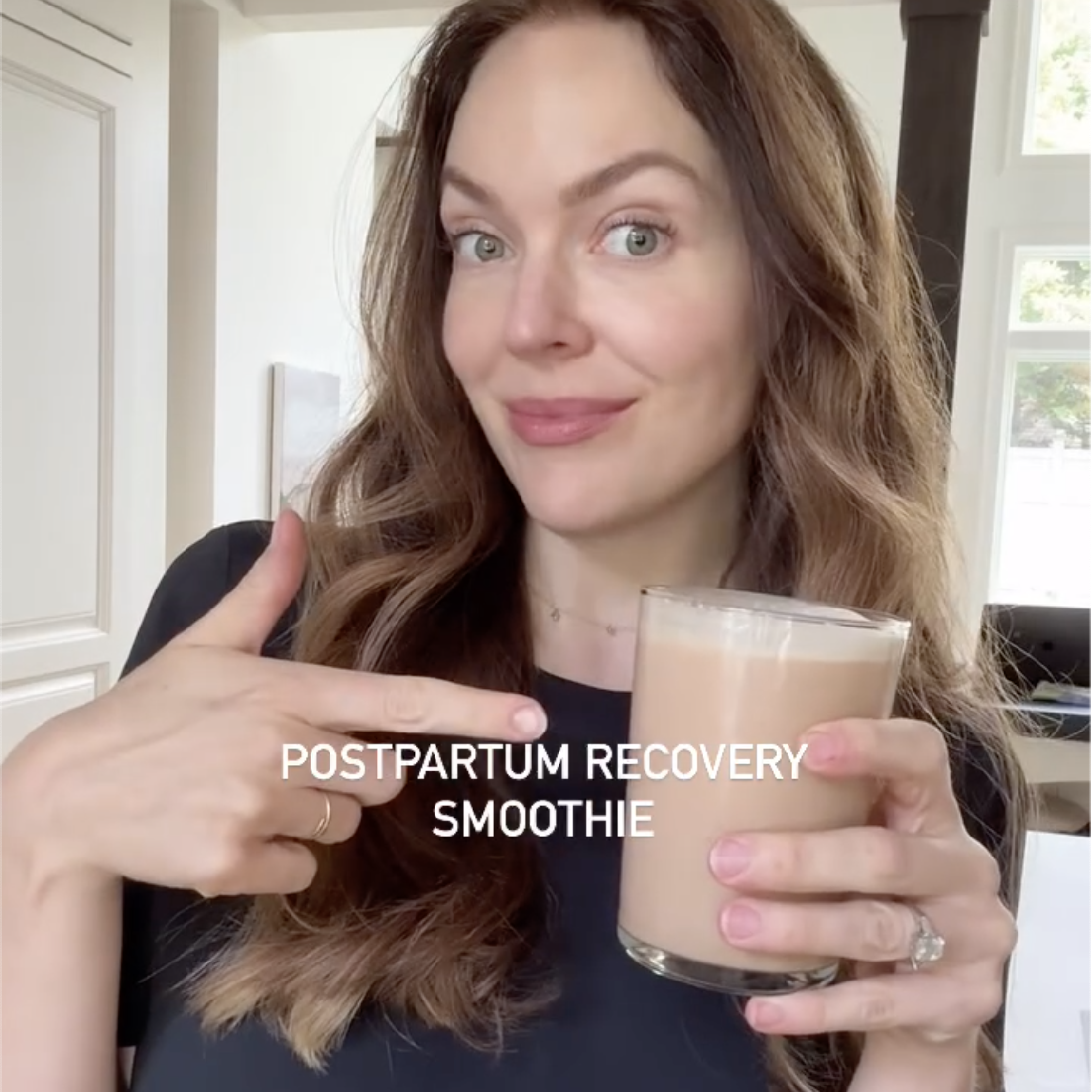 Healing Postpartum Chocolate Smoothie