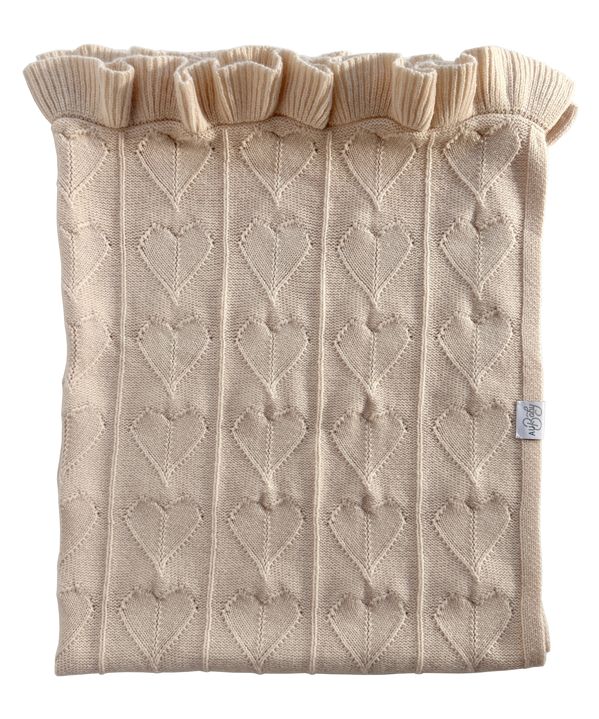 Organic cashmere merino luxury baby blanket.