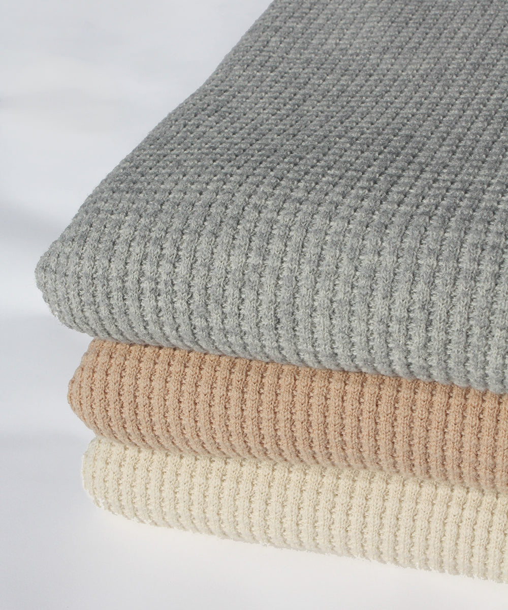 Adult Popcorn Blanket Collection – adult merino blanket, breathable and temperature regulating, FSA/HSA eligible for insomnia and sensitive skin conditions like eczema, luxury gift, menopause
