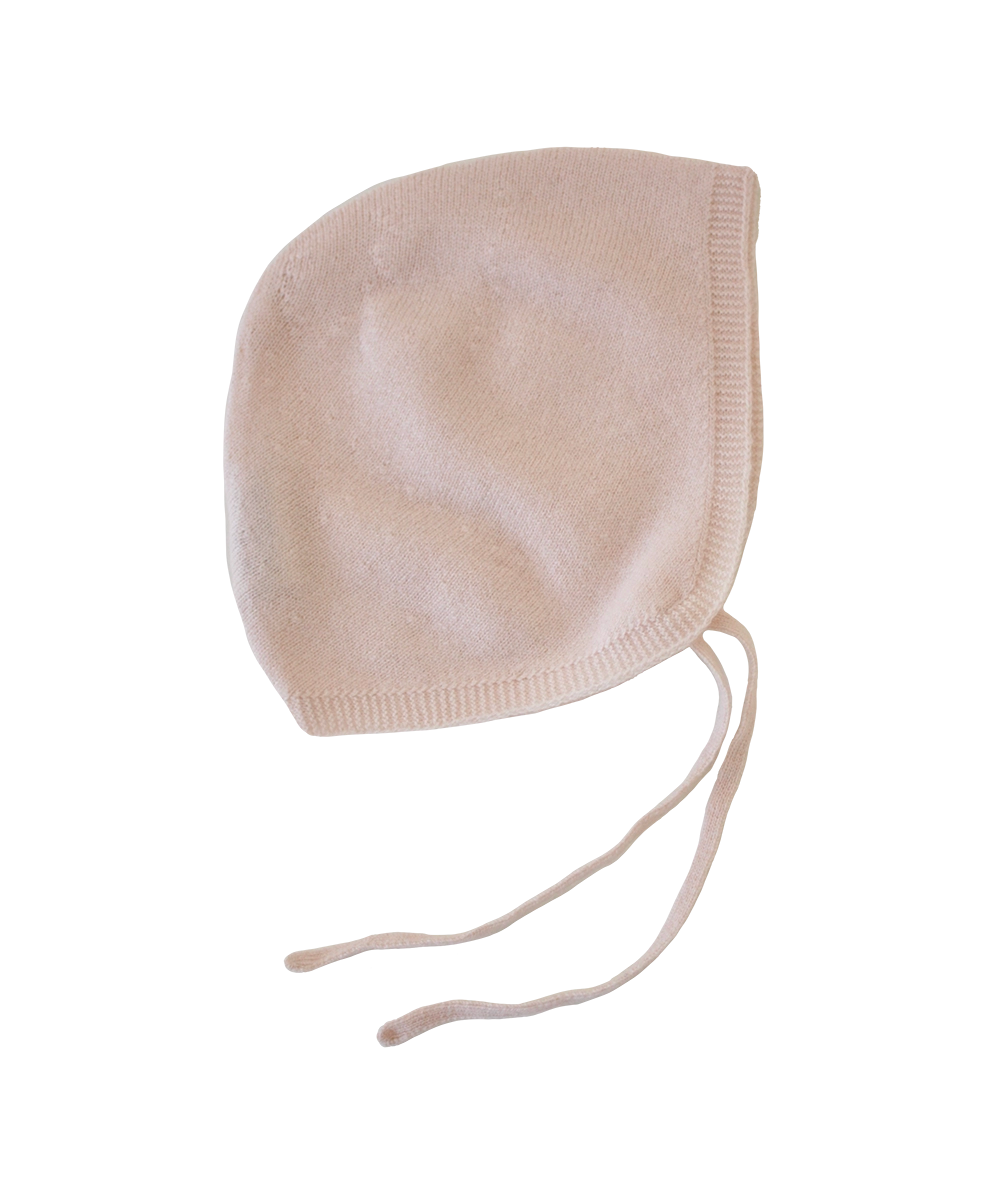 Baby Bonnet - Butter Cream – soft baby accessory, gentle on sensitive skin, safe for eczema, luxury baby gift