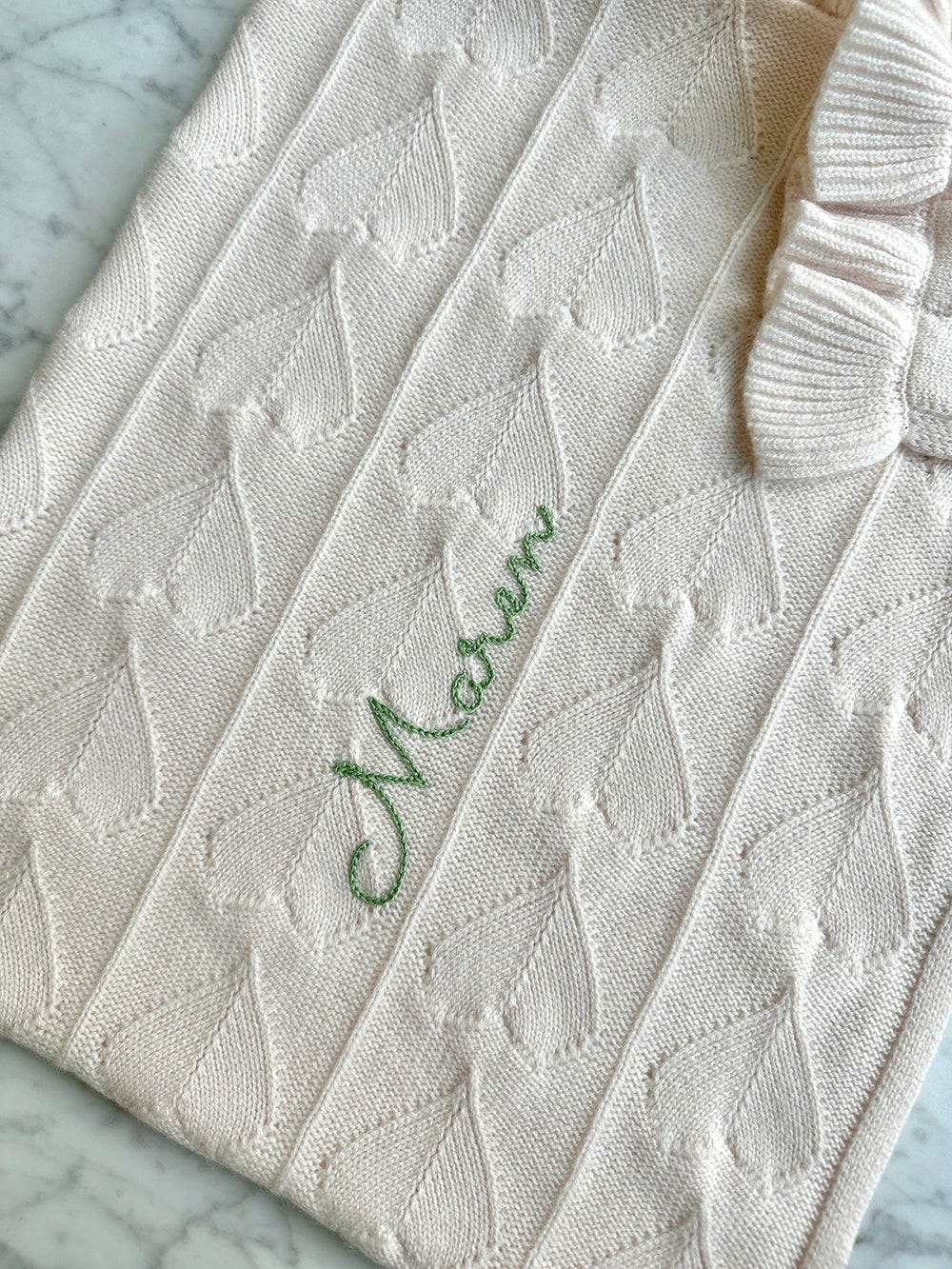 Little Love Blanket - Cloud – AU Baby monogrammed blanket, natural, non-toxic, personalized baby gift, safe for eczema and sensitive skin, FSA/HSA eligible